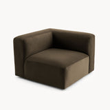 Philo Performance Velvet Low Profile Modular Corner Chair