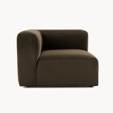 Philo Performance Velvet Low Profile Modular Corner Chair