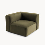 Philo Performance Velvet Low Profile Modular Corner Chair