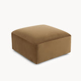 Philo Performance Velvet Low Profile Modular Ottoman