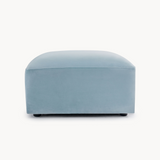 Philo Performance Velvet Low Profile Modular Ottoman