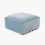 Philo Performance Velvet Low Profile Modular Ottoman