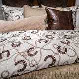 Pierre Equestrian Cotton Sateen Bedding Set