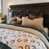 Pierre Equestrian Cotton Sateen Bedding Set