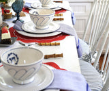 Blue Cloth Napkins Set of 4