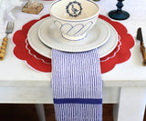 Blue Cloth Napkins Set of 4