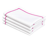 Pink And White Napkins