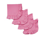 Pink Ruffle Napkin