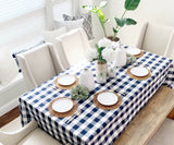 Cotton Tablecloths - Plaid Cloth Tablecloths