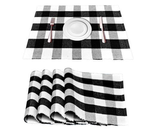 Rectangle Placemats - Checkered Placemats