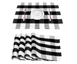 Rectangle Placemats - Checkered Placemats