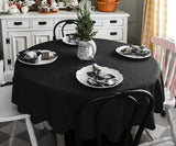 Cotton Round Tablecloth - Round Table Cover