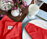 Custom Double hemstitch Cloth Napkins