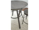 Portland 5 Piece 42-inch Round Counter Dining Set (Table & 4 Counter Stool’s)