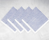 Blue Print Cloth Napkins Set of 4