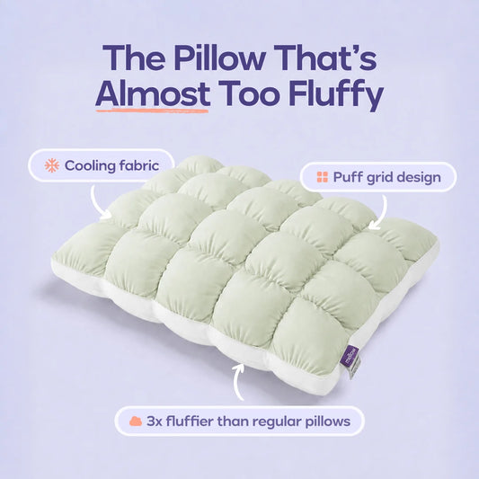 Puff Pillow Sage Green