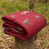 Woodland Plaid Reversible Quilt Set