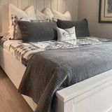 Stonewashed Cotton Velvet Quilt
