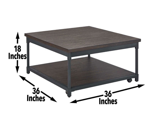 Prescott 3-Piece Lift-Top Set (Lift-Top Cocktail & 2 End Tables)