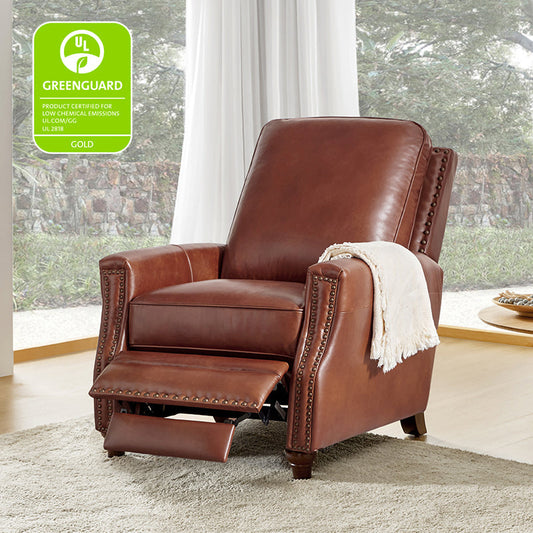 Annabelle Genuine Leather Recliner Chair(Optional Types)