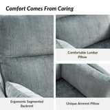 Arthur 38" Power Rocking Swivel  Recliner with USB(Optional Types)