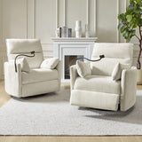 Arthur 38" Power Rocking Swivel  Recliner with USB(Optional Types)