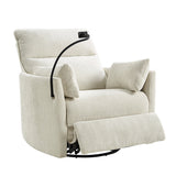 Arthur 38" Power Rocking Swivel  Recliner with USB(Optional Types)