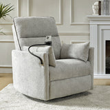 Arthur 38" Power Rocking Swivel  Recliner with USB(Optional Types)