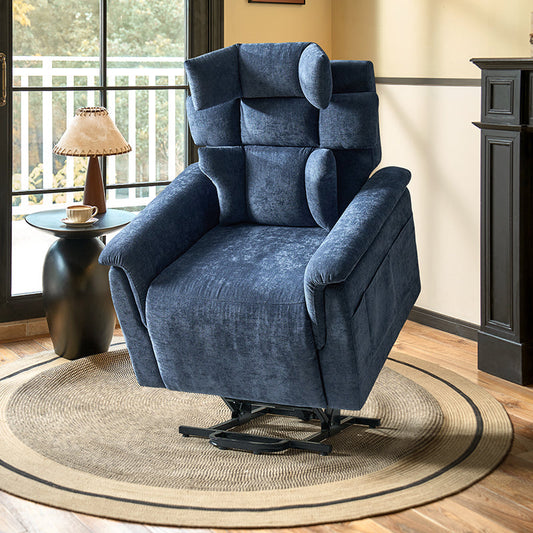 Lift Assist Power Recliner Geri Chair with Intense Massage And Heat