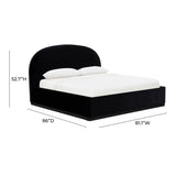 Marlow Performance Velvet Bed
