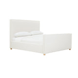 Bristol Park Ivory Contract-Grade Fabric Upholstered Bed