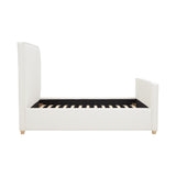 Bristol Park Ivory Contract-Grade Fabric Upholstered Bed