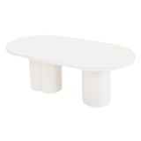 Elora 79" Lacquer Oval Dining Table