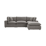Cali 4-Piece Performance Fabric Modular Sectional