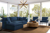 Cali 4-Piece Performance Fabric Modular Sectional