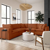 Cali Performance Fabric Modular Armless Chair