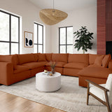 Cali Performance Fabric Ottoman
