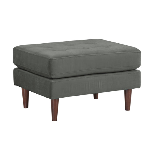 Cave Performance Velvet Ottoman