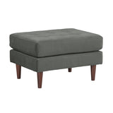 Cave Performance Velvet Ottoman