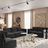 Willow 74" Performance Velvet Modular Loveseat
