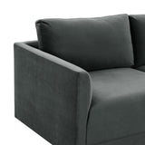 Willow 105" Performance Velvet Modular Sofa