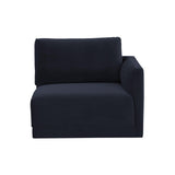 Willow Performance Velvet Modular RAF Corner Chair