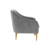 Serena Performance Velvet Accent Chair