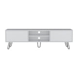 Vassel TV Rack with Two Drawers and Two Shelves