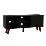 Cincinnati Tv Stand for TV´s up 57" , Three Shelves, Single Door Cabinet