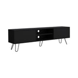 Vassel TV Rack with Two Drawers and Two Shelves