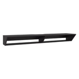 Russel 65" TV Stand with 3 Open Shelves, Modern Media Console for Living Room Entertainment Storage
