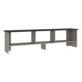 Belga 65" TV Stand with 4 Open Shelves, Modern Media Console for Living Room Entertainment Storage