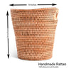 Hand Woven Rattan Wicker Champagne Bucket / Ice Bucket
