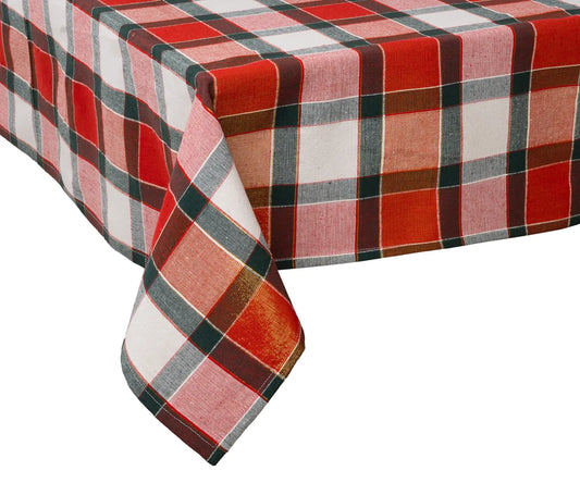 Christmas Plaid Tablecloth